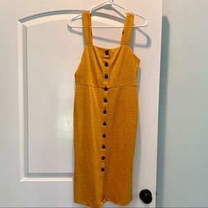 Madewell XS Yellow Summer Dress